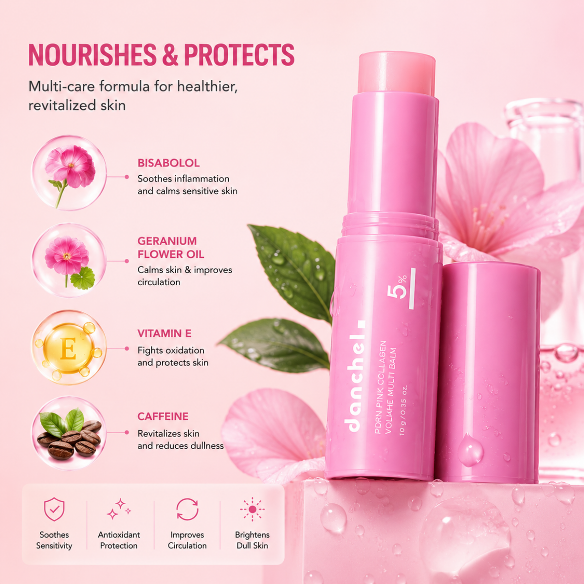 Pink Collagen Volume Multi Balm